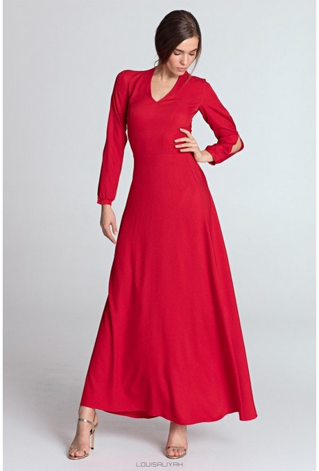Robe rouge longue manche robe-rouge-longue-manche-13_10