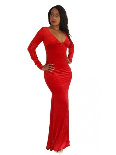 Robe rouge manche robe-rouge-manche-38_10