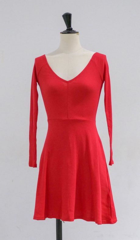 Robe rouge manche robe-rouge-manche-38_11