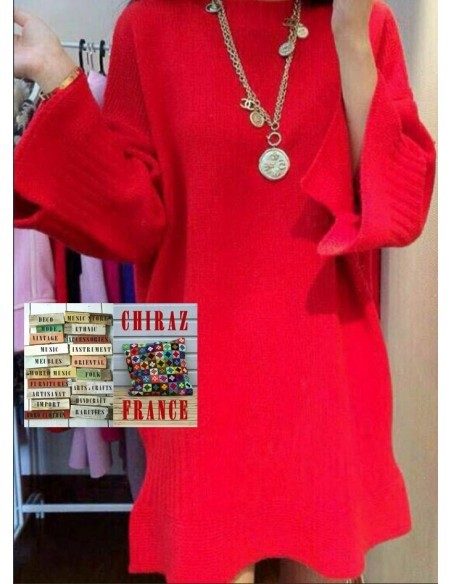 Robe rouge manche robe-rouge-manche-38_13