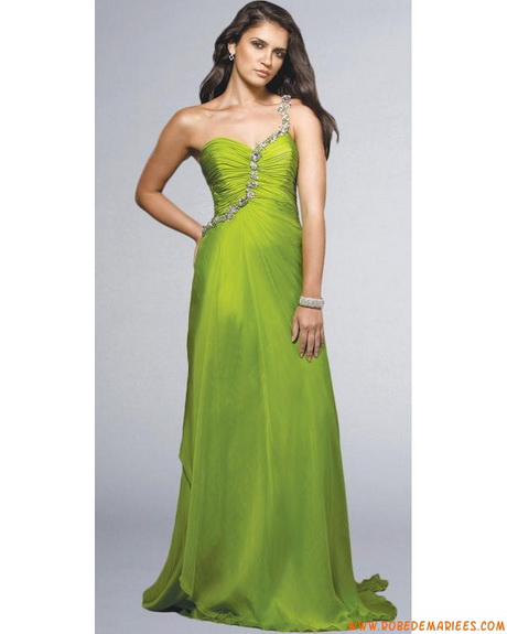 Robe habillée verte robe-habille-verte-51_16
