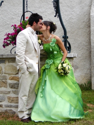 Robe mariage verte robe-mariage-verte-40_15