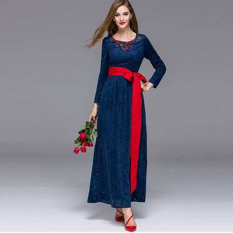 Robe bleu marine et rouge robe-bleu-marine-et-rouge-13_9