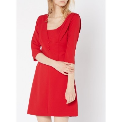 Robe cintrée rouge robe-cintree-rouge-30_15