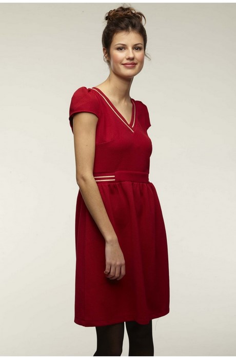 Robe cintrée rouge robe-cintree-rouge-30_3