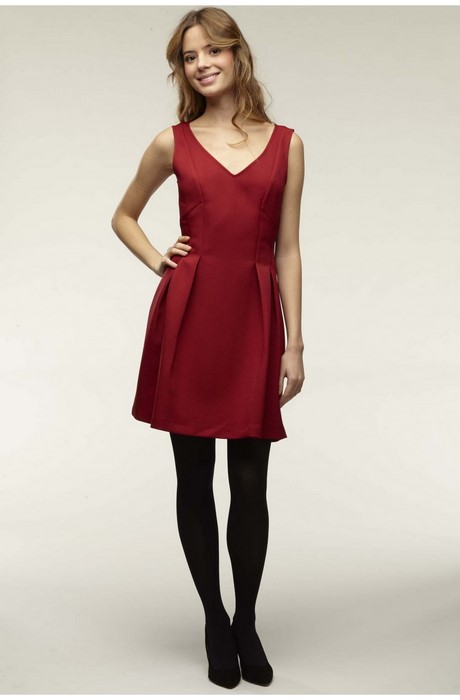 Robe cintrée rouge robe-cintree-rouge-30_6