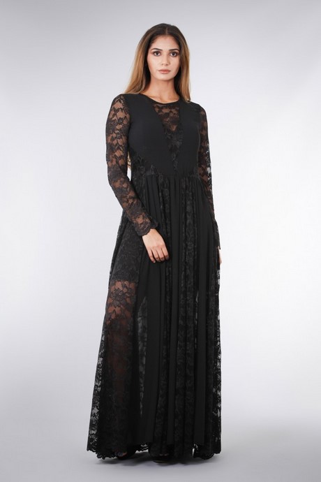 Robe de soirée longue en dentelle noire robe-de-soiree-longue-en-dentelle-noire-73_10