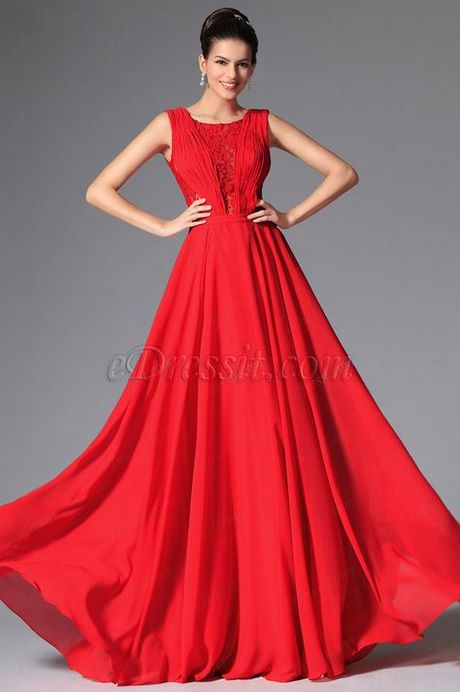 Robe de soirée longue rouge dentelle robe-de-soiree-longue-rouge-dentelle-87_10