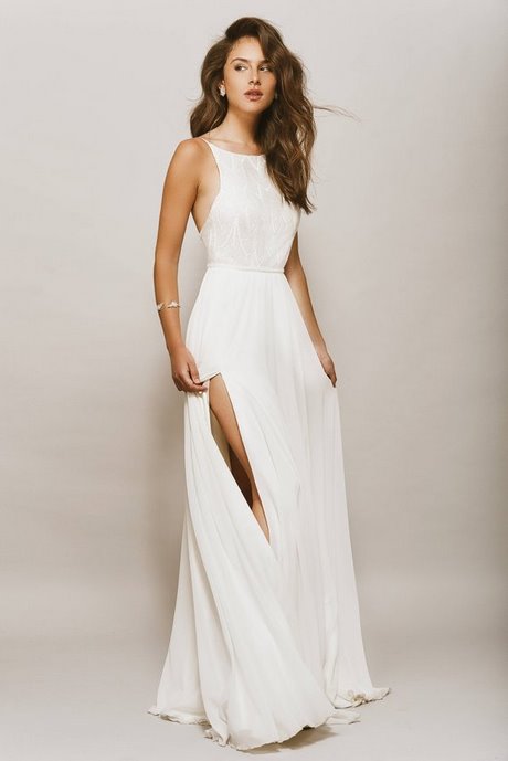 Robe longue simple blanche robe-longue-simple-blanche-23_2