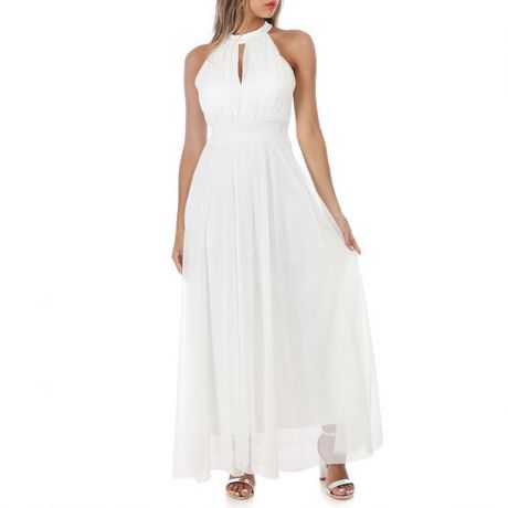Robe longue simple blanche robe-longue-simple-blanche-23_8