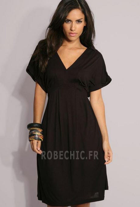 Robe manches courtes hiver