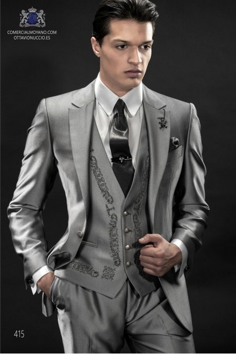 Costume marié gris argenté costume-marie-gris-argente-67_5