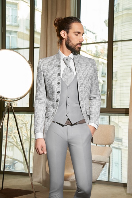Costume marié gris argenté costume-marie-gris-argente-67_9