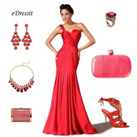 Accessoire robe rouge