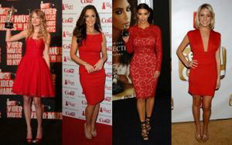 Accessoires robe rouge