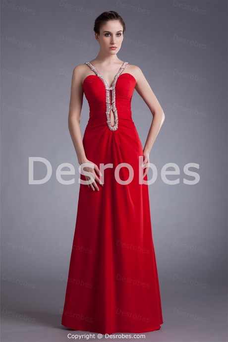 Les robes de soirée rouge
