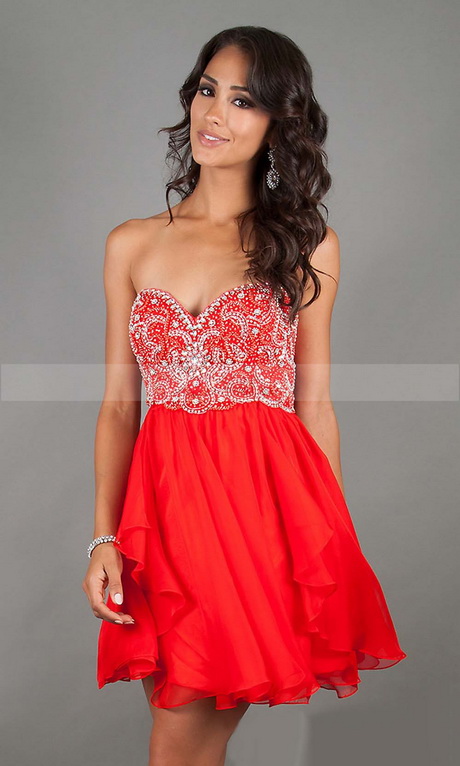 Robe bustier rouge courte robe-bustier-rouge-courte-92_11