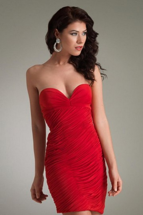 Robe bustier rouge courte robe-bustier-rouge-courte-92_6