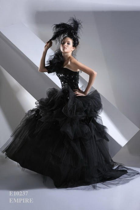 Robe de mariage noir robe-de-mariage-noir-04