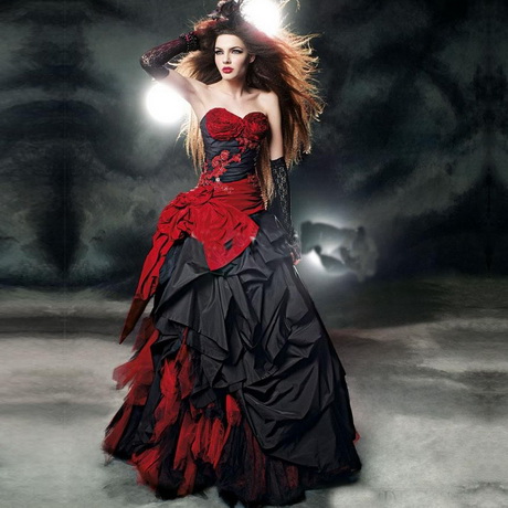 Robe de mariee rouge et noir robe-de-mariee-rouge-et-noir-40_10