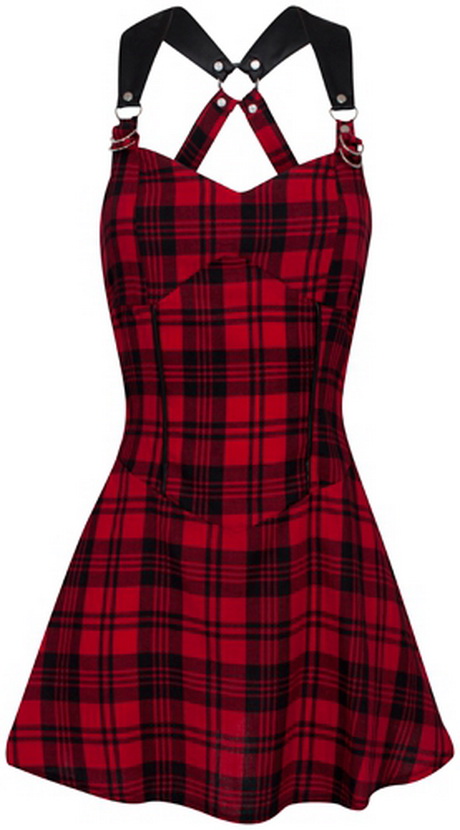 Robe ecossaise rouge robe-ecossaise-rouge-19_2