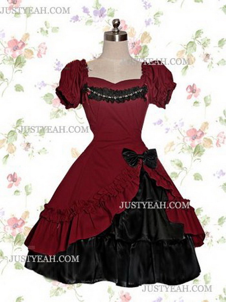 Robe gothique rouge robe-gothique-rouge-98_4