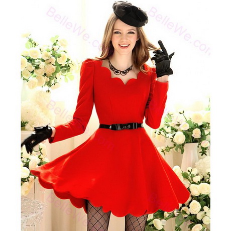 Robe rouge manches longues robe-rouge-manches-longues-44_18