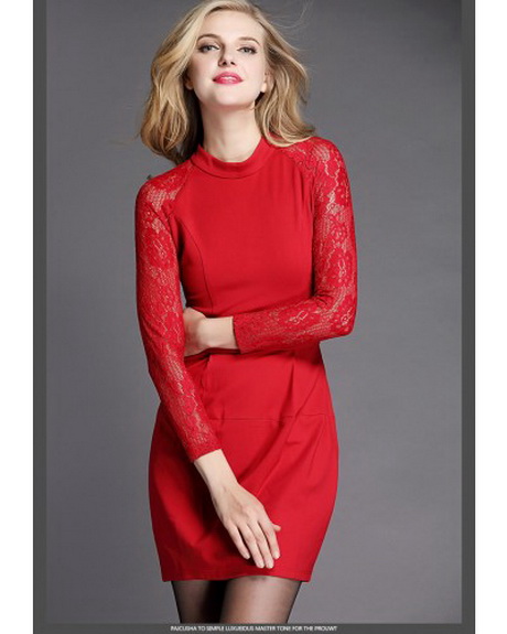 Robe rouge manches longues robe-rouge-manches-longues-44_19