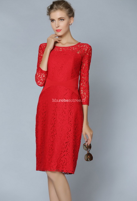 Robe rouge manches longues robe-rouge-manches-longues-44_4