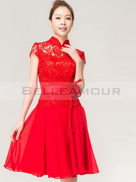 Robe rouge soirée courte robe-rouge-soire-courte-67_9