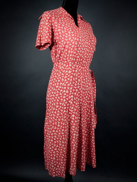 Robe vintage années 40