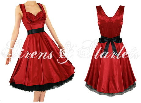 Robe vintage rouge robe-vintage-rouge-83
