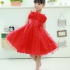 Robe rouge fille