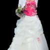 Robe de mariée rose pas cher