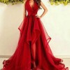 Rouge robe de soirée